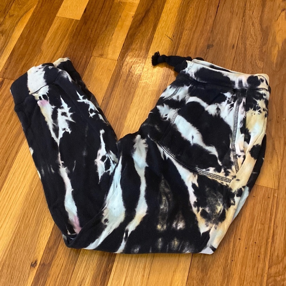 Vintage Havana Girls Multicolored Tie Dye Joggers Size L
